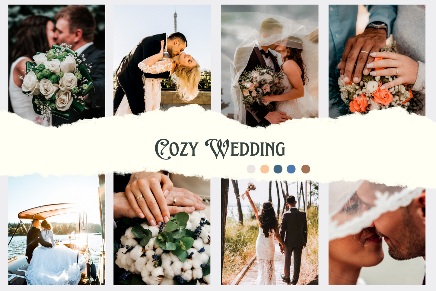 10 Cozy Wedding Lightroom Presets for Mobile & Desktop