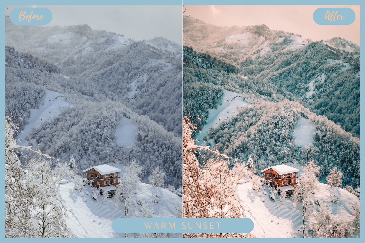 10 Winter Lightroom Presets for Mobile & Desktop