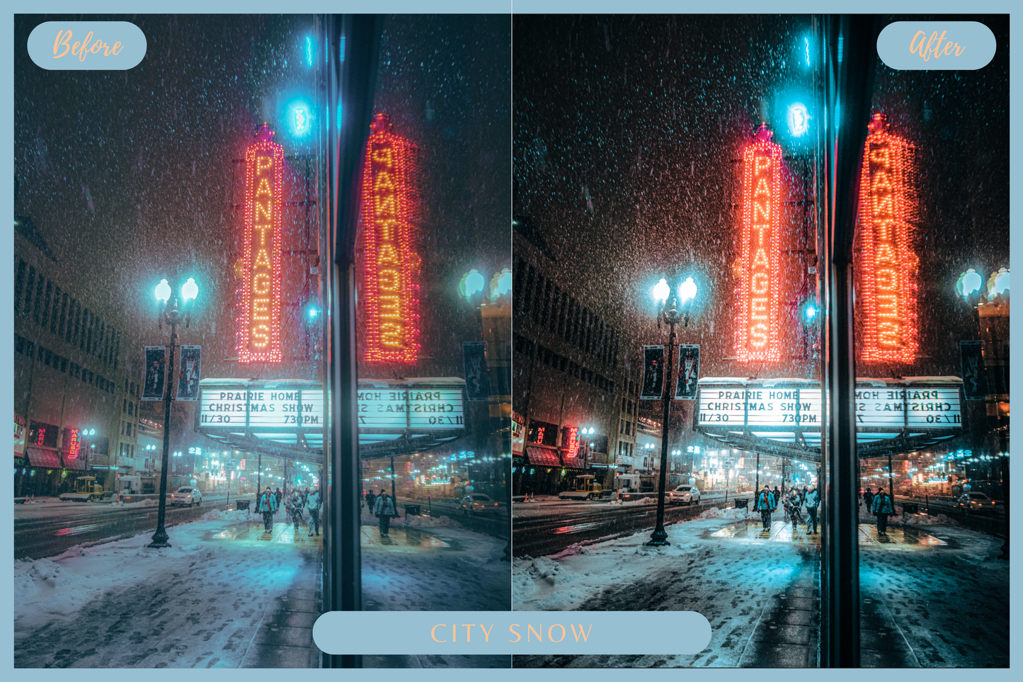 10 Winter Lightroom Presets for Mobile & Desktop