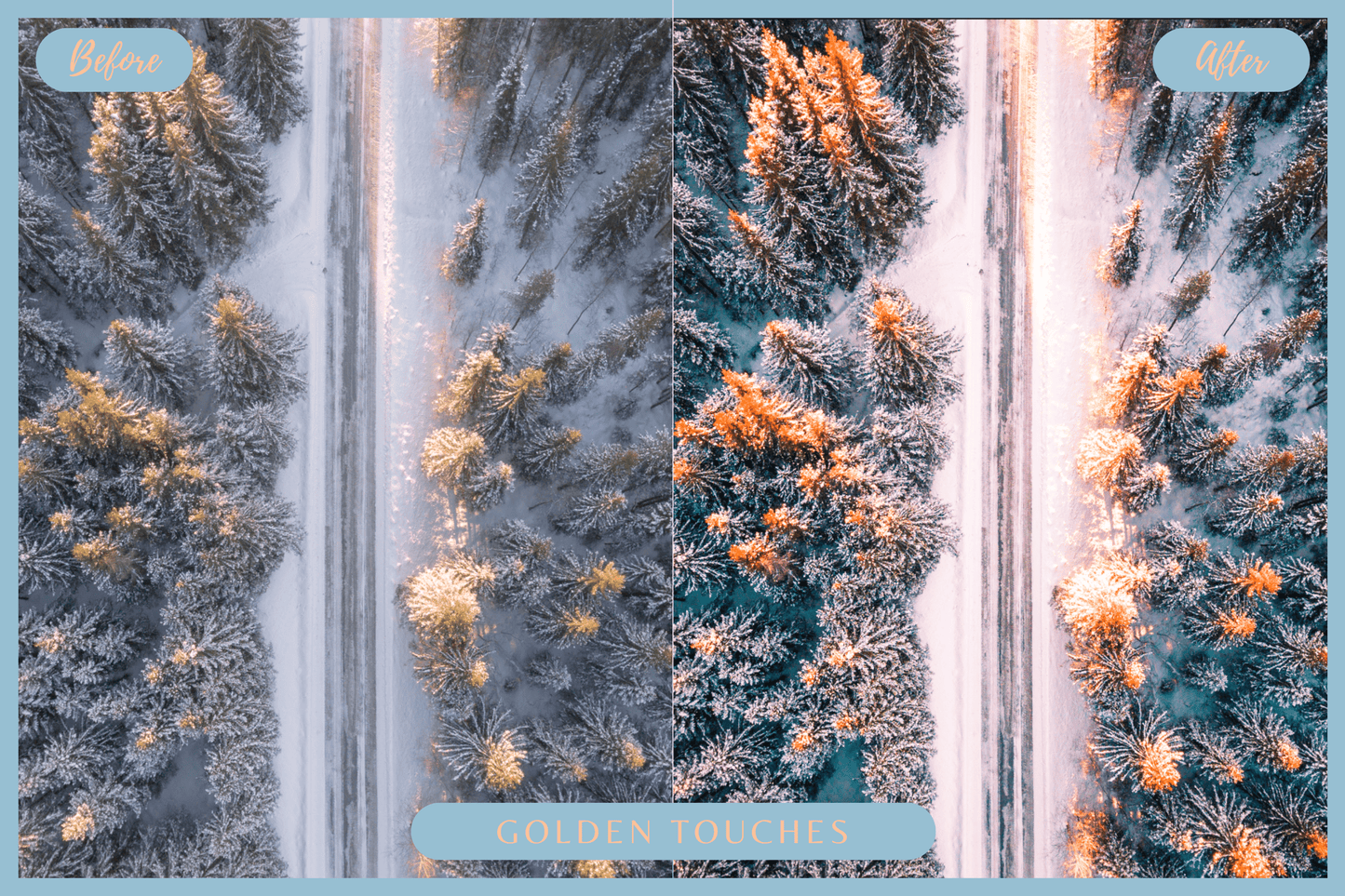 10 Winter Lightroom Presets for Mobile & Desktop