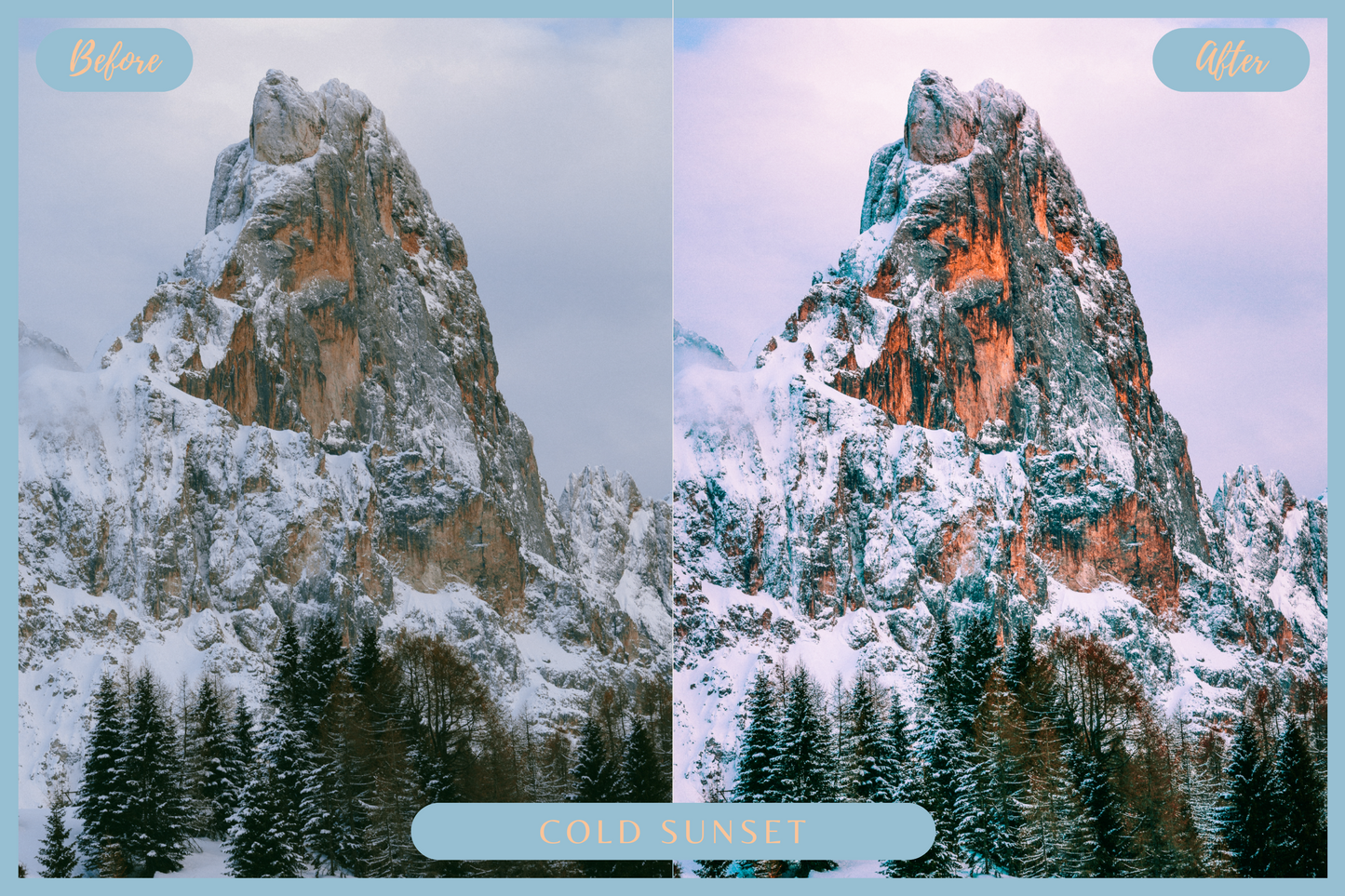 10 Winter Lightroom Presets for Mobile & Desktop