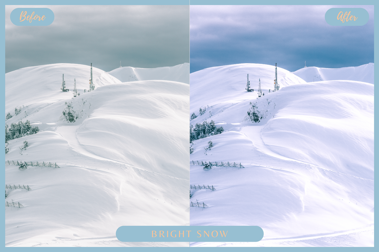 10 Winter Lightroom Presets for Mobile & Desktop