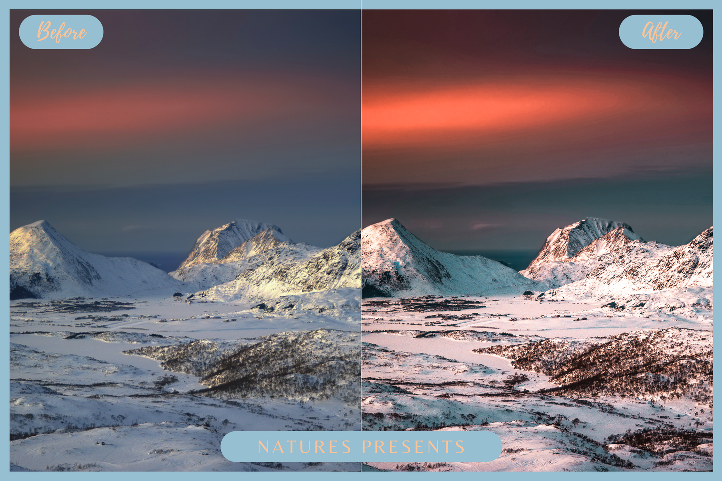 10 Winter Lightroom Presets for Mobile & Desktop