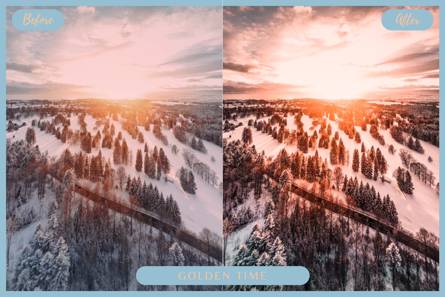 10 Winter Lightroom Presets for Mobile & Desktop