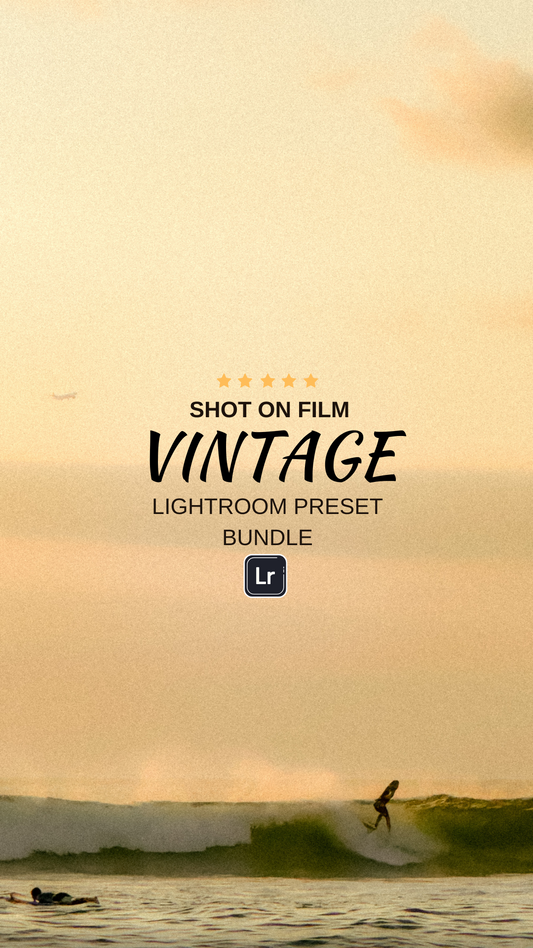 Vintage 108 Presets Bundle - turn your iPhone photos into FILM Photos