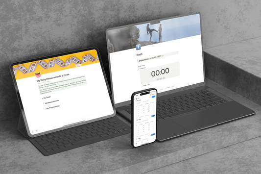Fitnesstracker in Notion